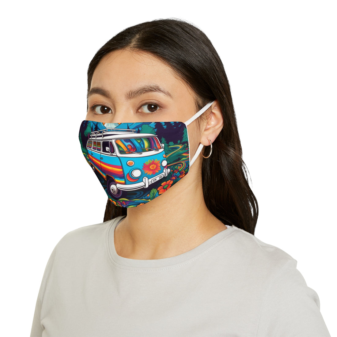 Snug-Fit Polyester Face Mask